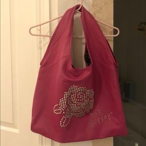 Betsey Johnson leather hobo